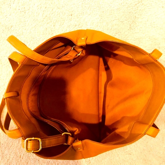 Merona large tote - yellow/canary color - Picture 10 of 13